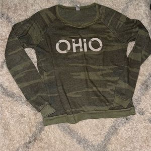 Ohio State Camo Sweat Shirt